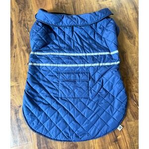 Companion Road XXL Fleece Lined Dog Jacket Coat Leash Loop Access Reflective